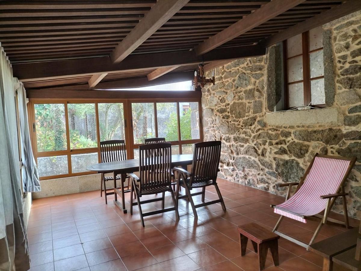 Casa Rural A Telleira A Estrada Bagian luar foto